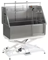 Aeolus Bark Basin XLE Extra Large Stainless Steel Electric Lift Dog Grooming Bathtub
