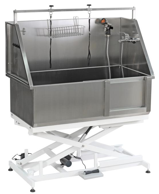 Aeolus Bark Basin XLE Extra Large Stainless Steel Electric Lift Dog Grooming Bathtub