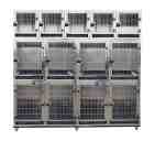 Large Stainless Steel Cage Bank On Rolling Base