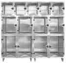 Small Seamless Stainless Steel Cage Bank