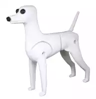 Toy Poodle Model Dog Practice Kit