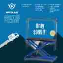 Aeolus Mountain Package- Electric Lift Table, Forced Air Dryer and Table Mat for $999