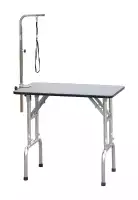 Height Adjustable Folding Grooming Table