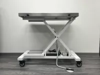Battery Operated Veterinarian Transport Table with Stainless Steel Top