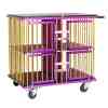 Dog Show Trolley Limited Edition Purple and Gold Four Berth Dog Show Trolley