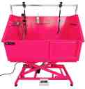 Aeolus BTS-231E-CIRC Pink Electric Lift Dog Grooming Tub with GroomJet Recirculating Pump  AVAILABILITY