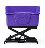 BTF-130E Electric Lift Fiberglass Dog Grooming Tub