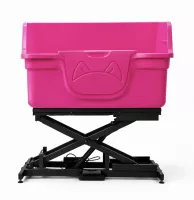 BTF-130E Electric Lift Fiberglass Dog Grooming Tub