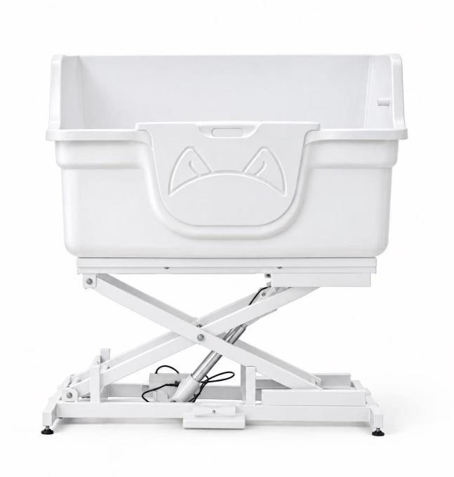 BTF-130E Electric Lift Fiberglass Dog Grooming Tub